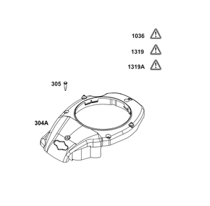 Blower Housing Group Diagram and Parts List for 09P902-0009-H5 020000 - 09Z999 Briggs and Stratton Engine